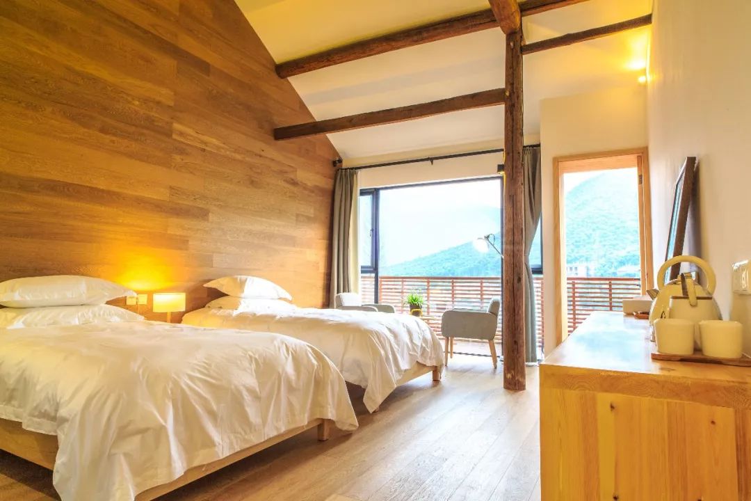 莫干山蕨宿温泉美宿抖音团购,莫干山最有设计感的民宿