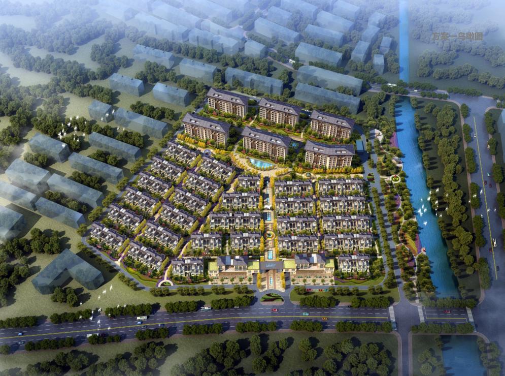 豪宅属性,规划逻辑景观高利用,地块和肌理,底TOWN户型