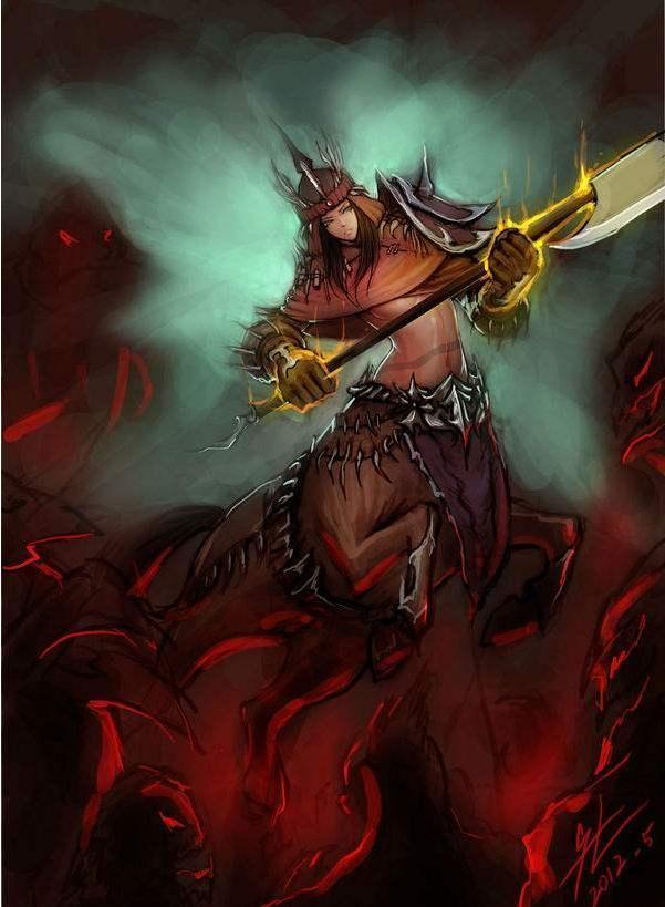 【趣赢竞技】DOTA2职业赛场大火的3号位英雄:人马应该怎么样玩