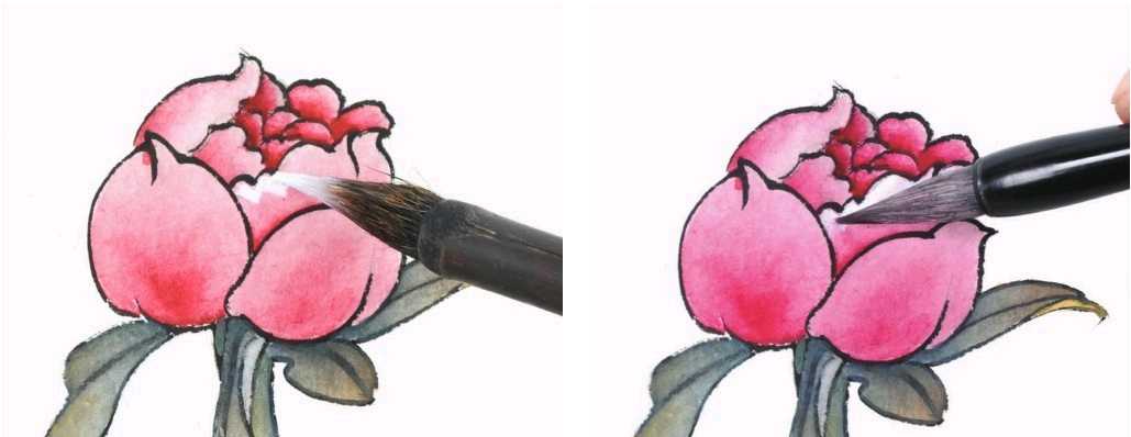 工笔渲染手法技巧,工笔画着色技法视频