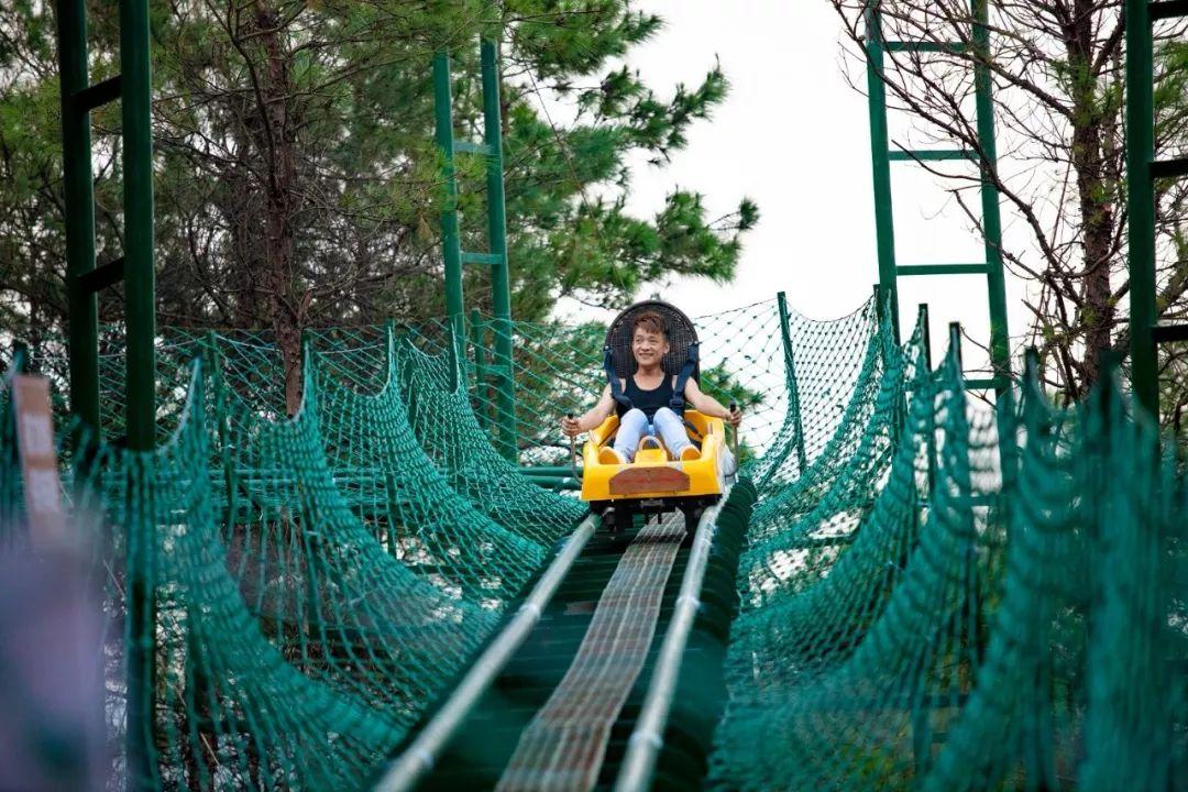 网红玻璃桥悬崖秋千,网红旅游打卡玻璃滑道