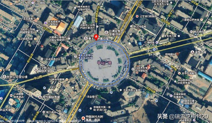 沈阳旧影|老照片：沈阳中山广场组图·历史沿革