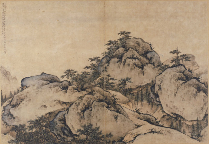 中国传世山水画全集册pdf,中国传世山水画宋代