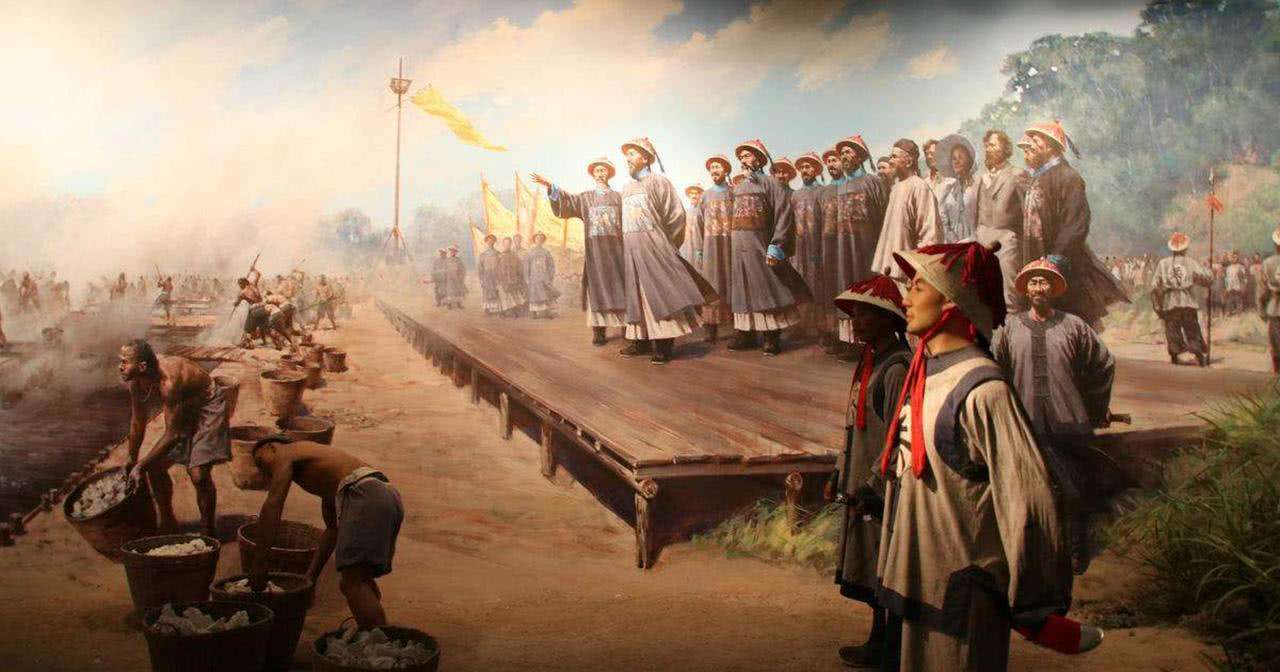 广东虎门抗倭寇,广东虎门炮台战役