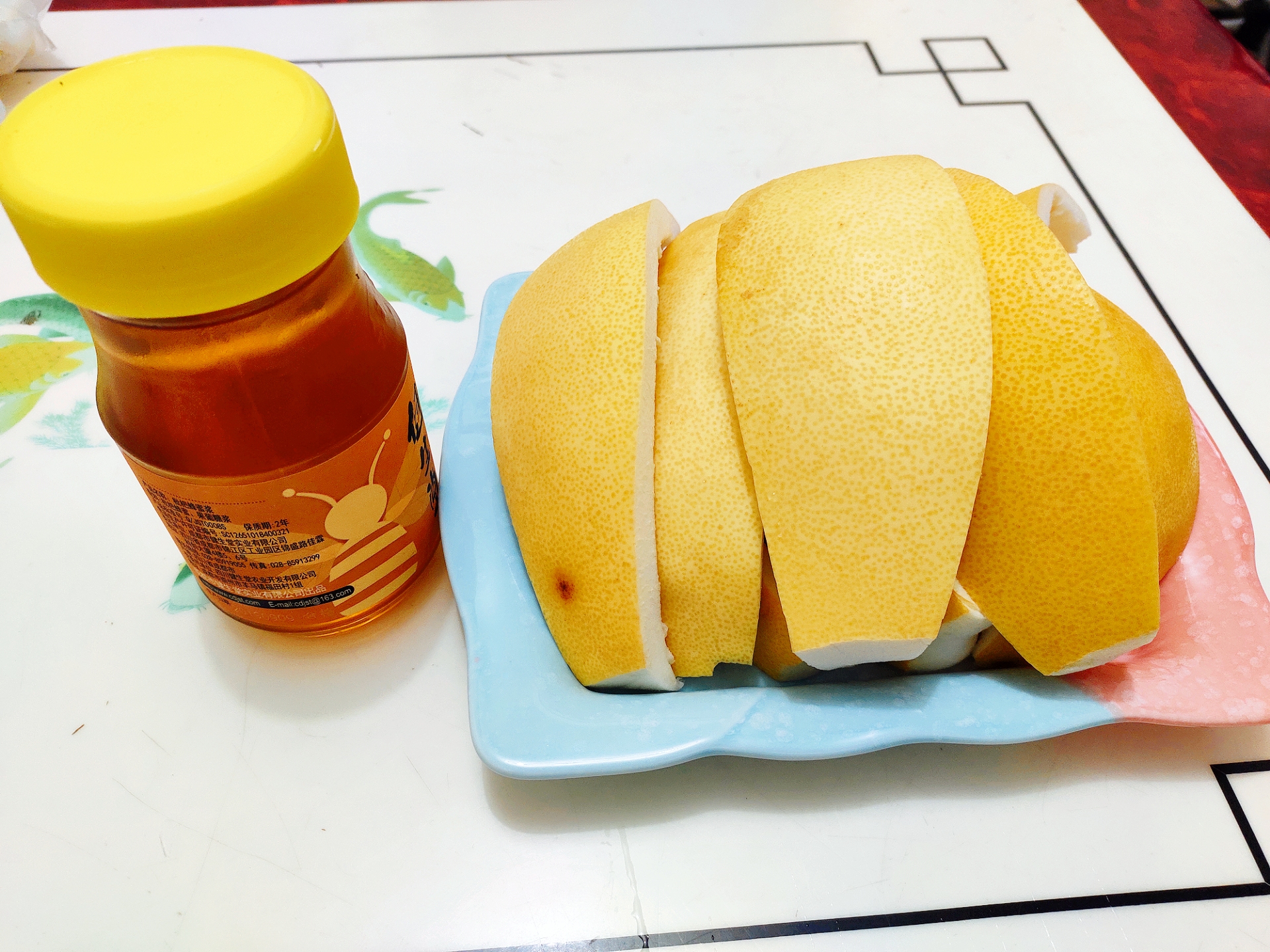 蜂蜜柚子茶怎么做才没有苦涩味,如何去除柚子瓤的苦味