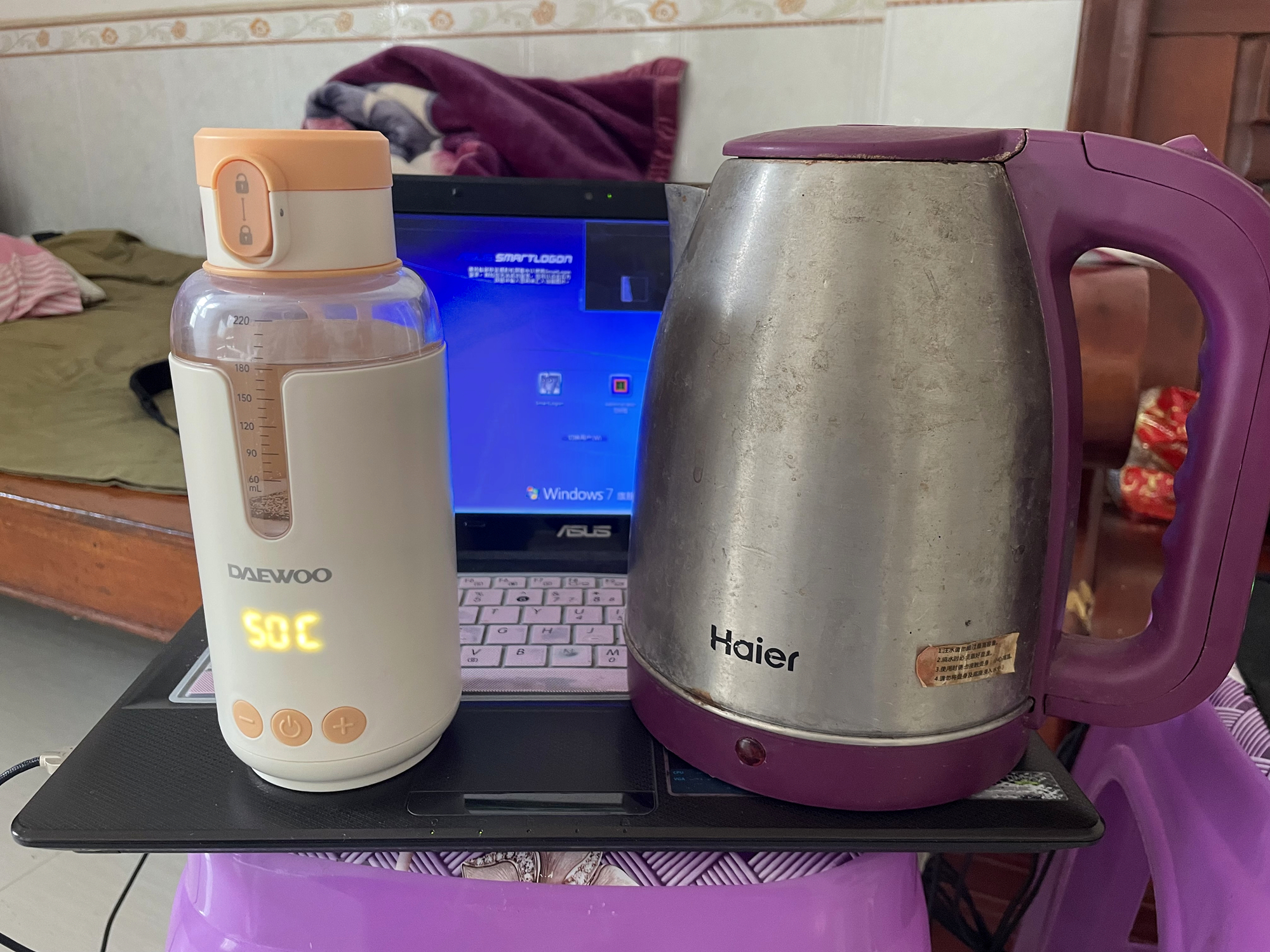 大宇便携水壶tn17 (大宇dy-tn12恒温壶不加热)