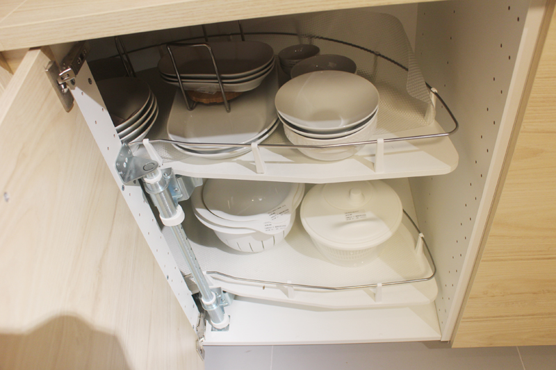 宜家装修厨房开放式收纳,宜家厨房收纳布局效果图