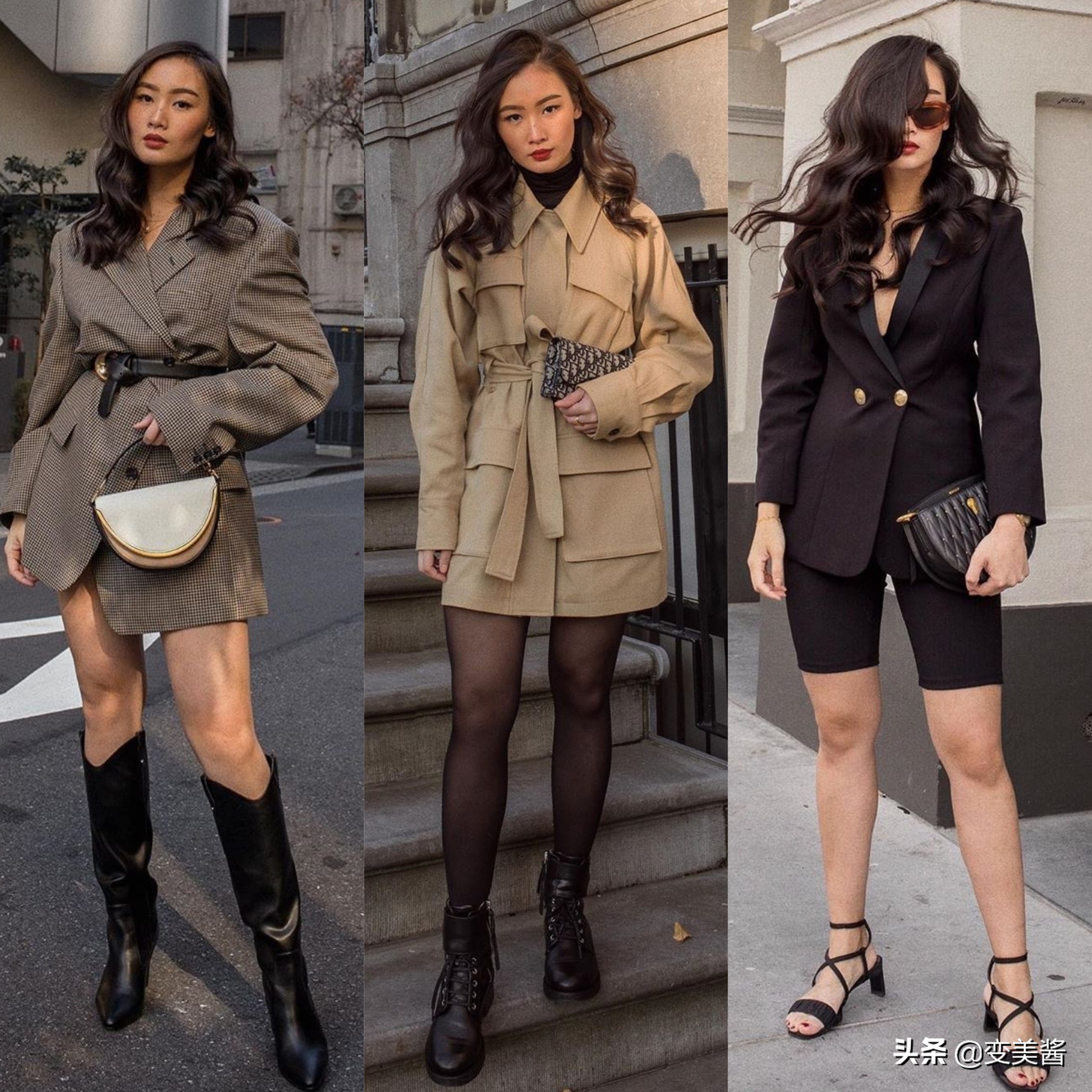 矮个平胸梨形穿搭博主,身材不好有点胖怎么穿搭