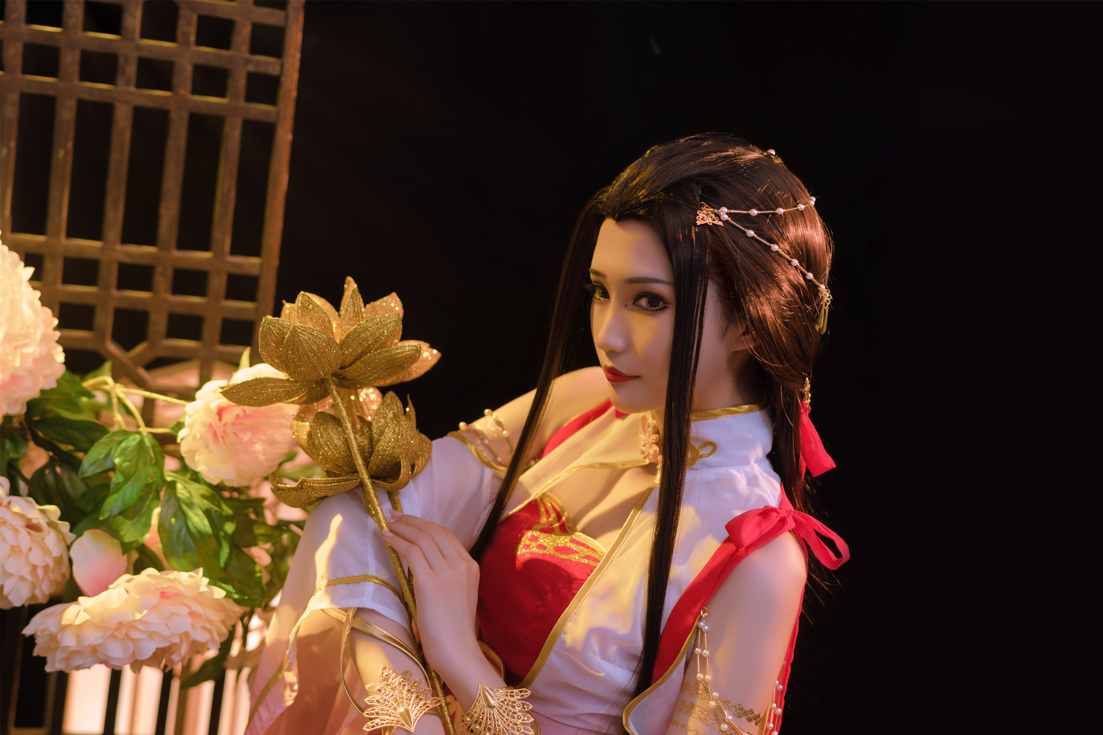天涯明月刀白衣公子羽cos,天涯明月刀cosplay太白
