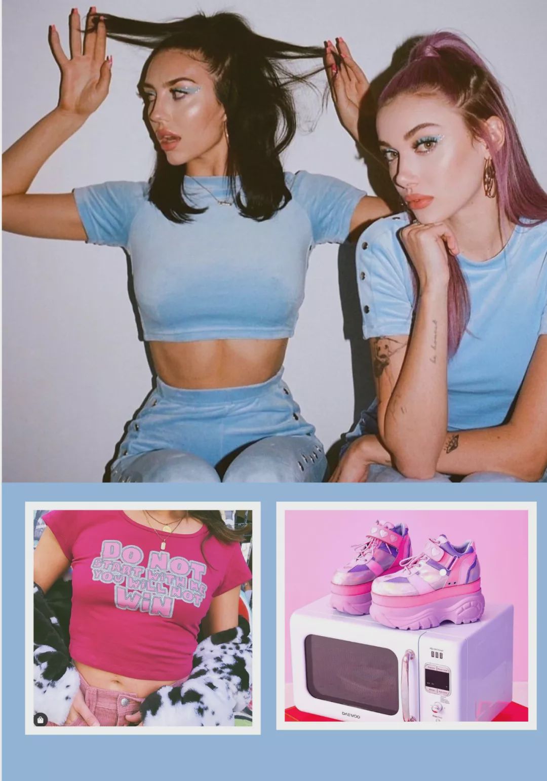 泫雅宋妍霏,欧阳娜娜泫雅宋妍霏穿搭