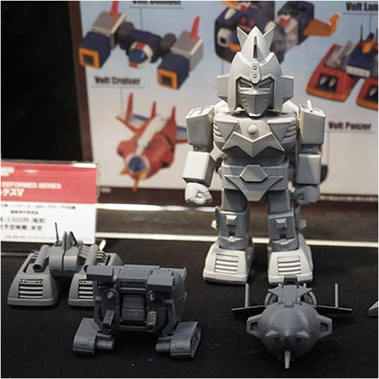 Q版丶低价丶简易合体：13公分《MiniDeformed超电磁波罗五号》