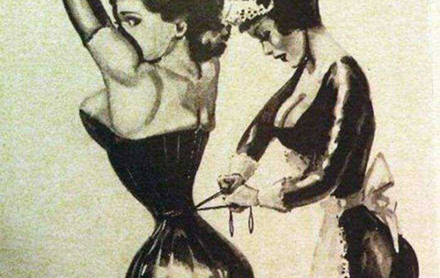 欧洲女性为什么要束腰,欧美国家的束腰