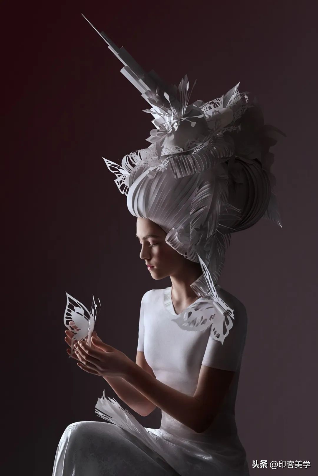 纸的艺术手工作品,惊艳的手工纸艺品