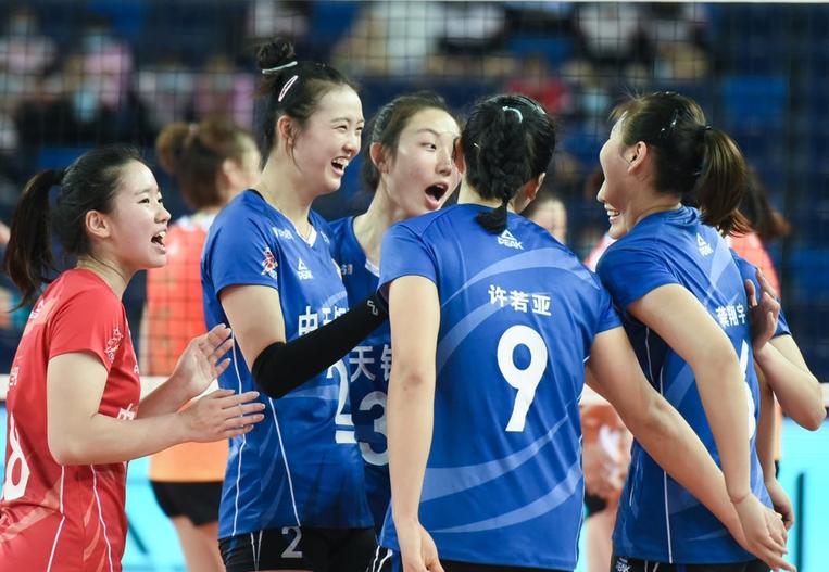 讨论女排,天津女排3-0江苏女排技术统计