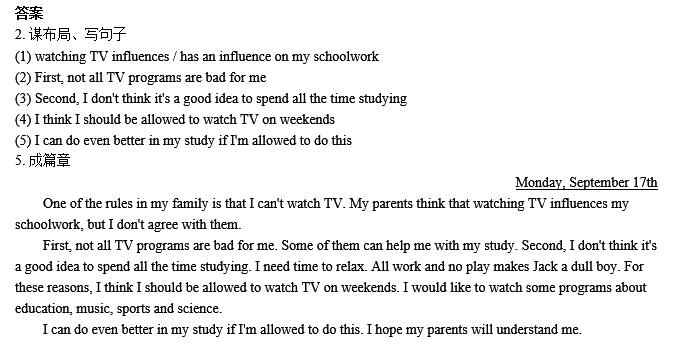 初三英语期末考试必考知识点作文,初三英语写作必背句型