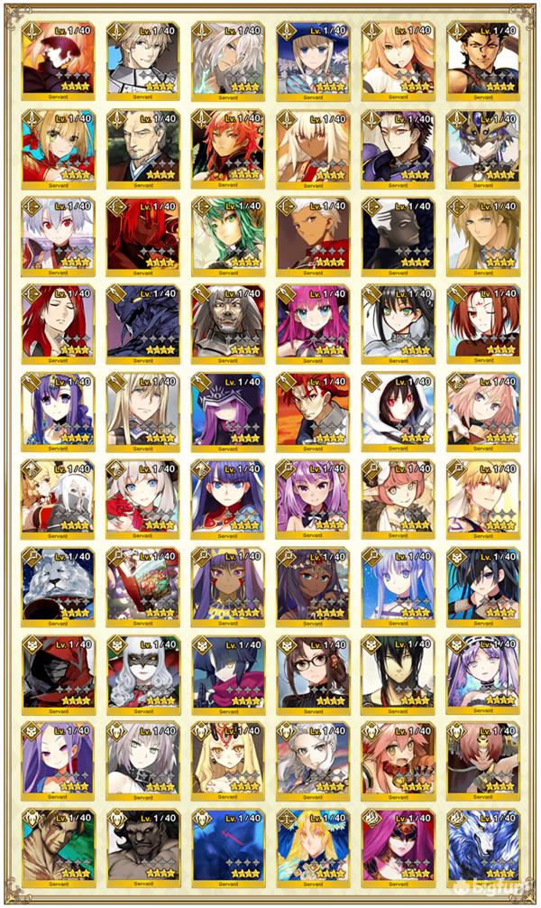 2020fgo十大必练四星英灵,fgo英灵排名最强英灵排行榜