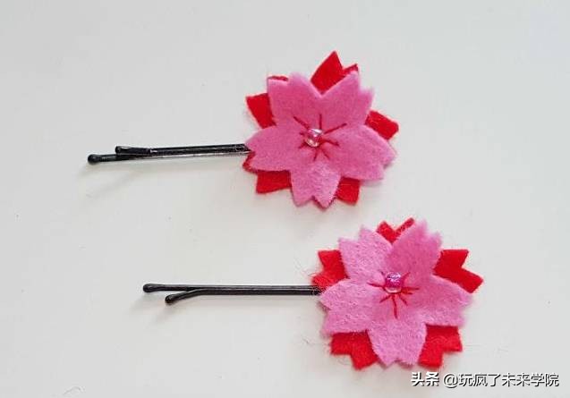 做手工樱花简单又好看,最简单浪漫樱花慢动作