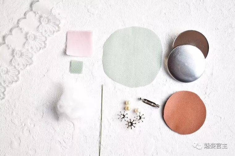 珍珠胸针的制作方法手工,宝石胸针手工制作教程