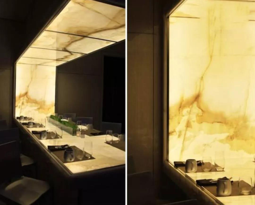 苹果店透光石材工艺,苹果店装修用的什么玻璃