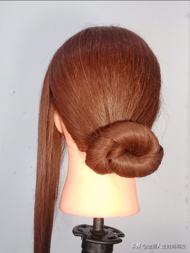 长发怎么用发簪慢动作,长发怎么用发簪盘发