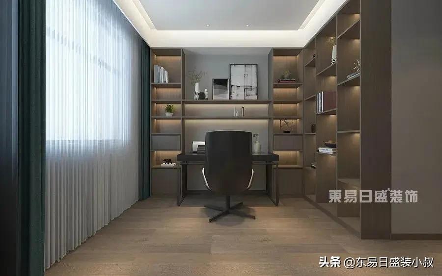 家里一定要有一个书房,家里有个好看的办公室