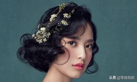 分享几款婚礼比较实用的新娘发型,新娘鲜花发型简单大方