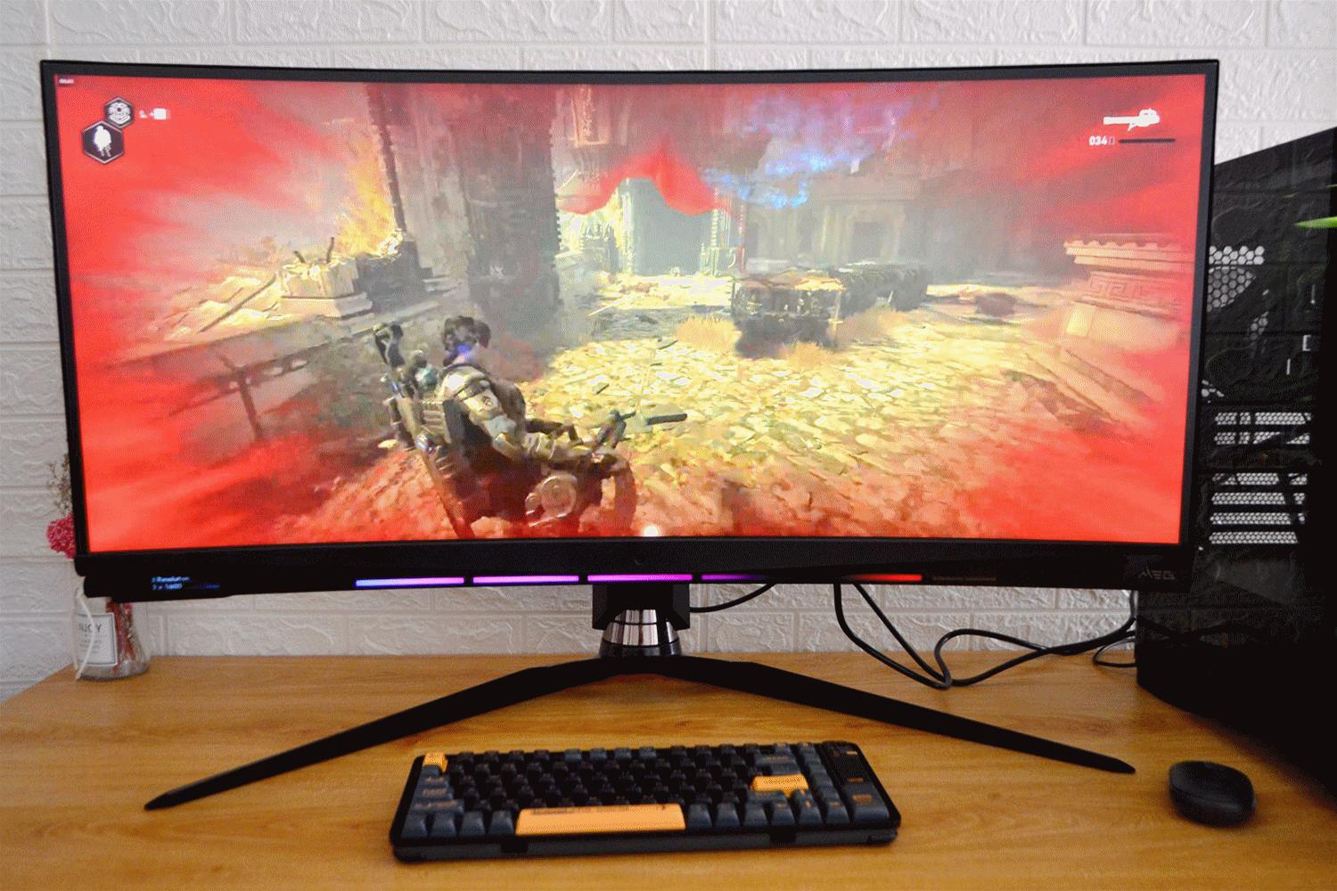 微星带鱼屏显示器怎么样,微星曲面带鱼屏345q评测