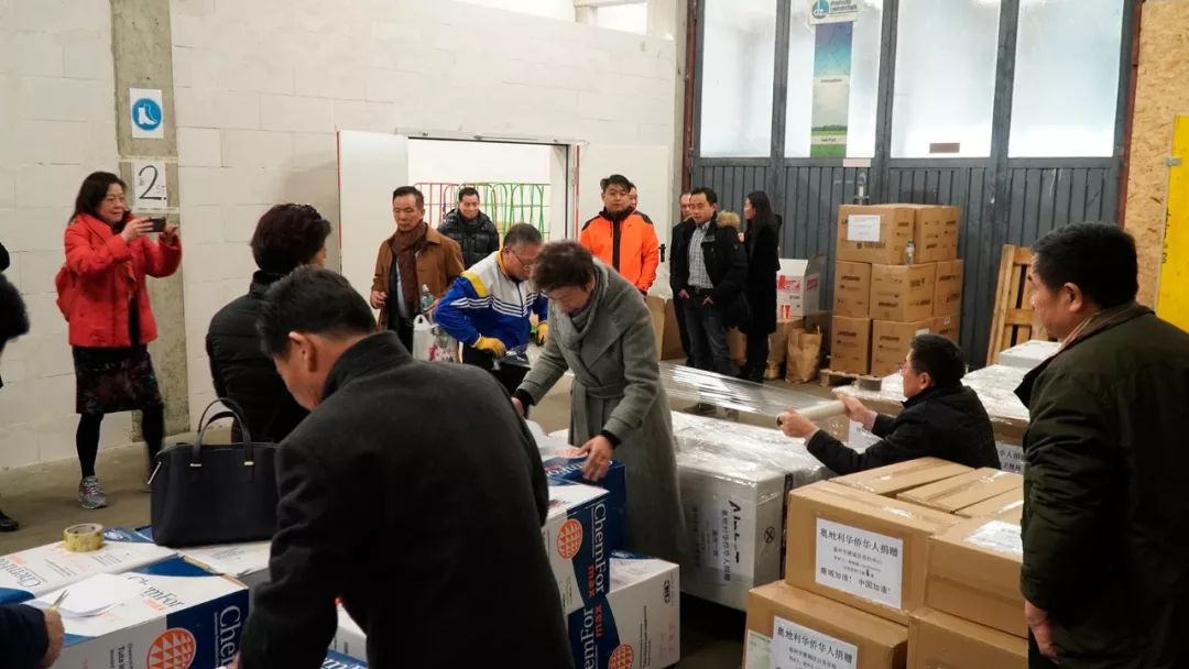 奥地利侨界捐助中国最大宗防疫物资，明搭国航回祖国最需要的地方