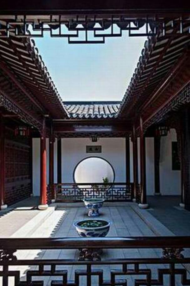 中国传统文化与院子,中国传统文化天井