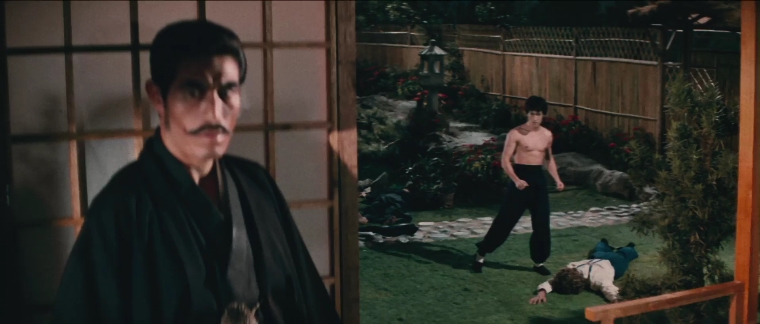 精武门陈真挑战虹口道场李小龙版,精武门陈真李小龙经典片段