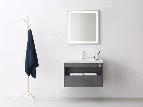 新式的岩板浴室柜物美价廉,最新浴室岩板柜