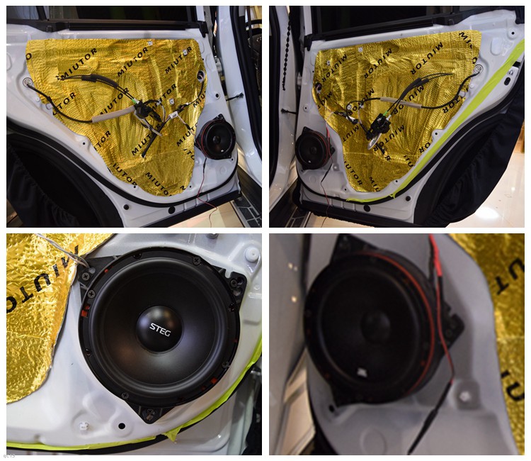 音响音质不好怎么改装,丰田rav4音响喇叭改装件