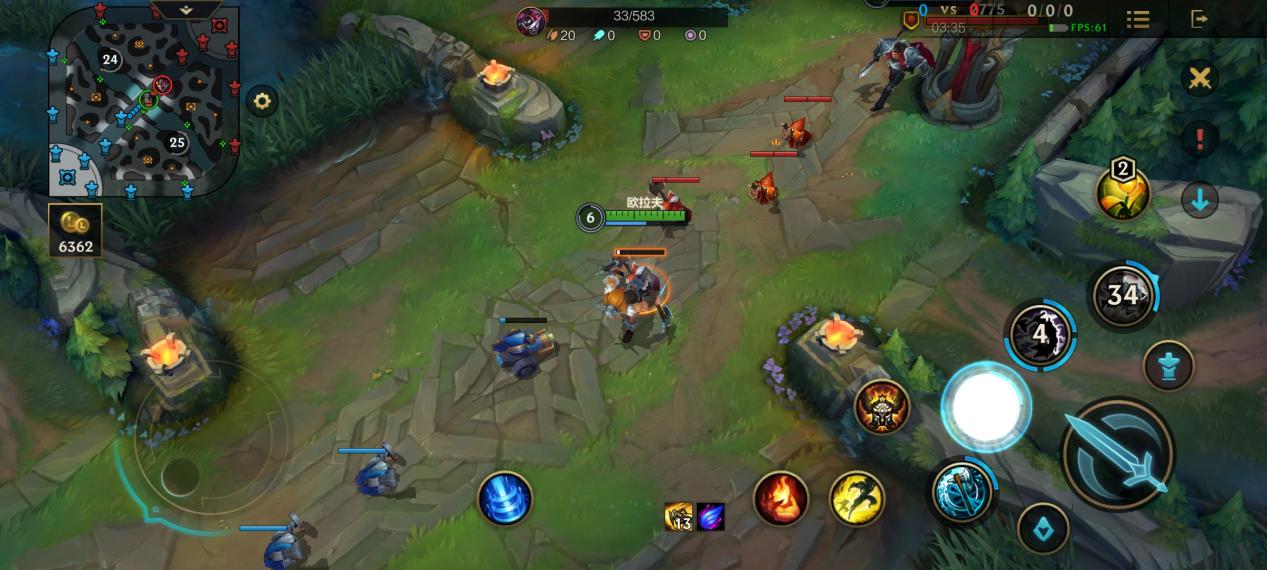 英雄联盟手游:看似笨拙的奥拉夫,却成为丝血反杀的卫冕之王