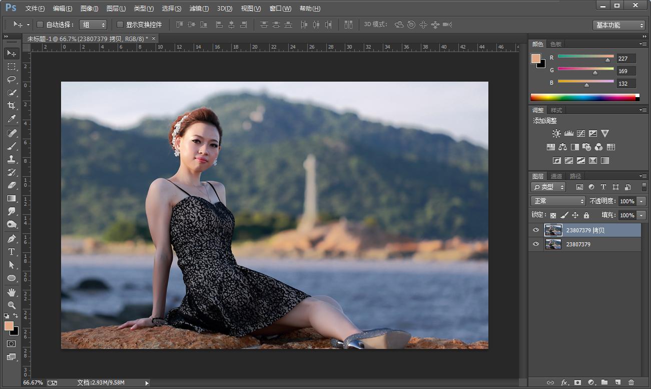ps如何提亮脸部阴影教程,ps人像修图脸上阴影部分怎么提亮