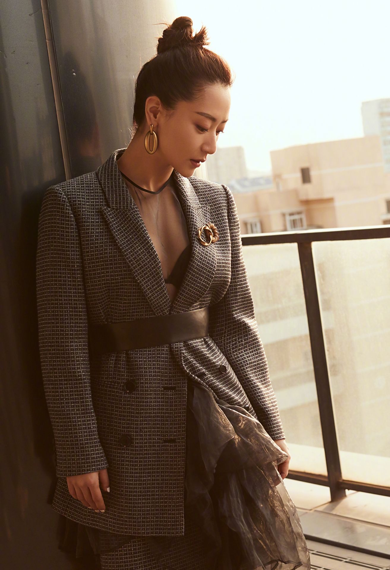 *冰白***冰白**你的style好好看，越看越喜欢，道姑头是又开始流行了吗