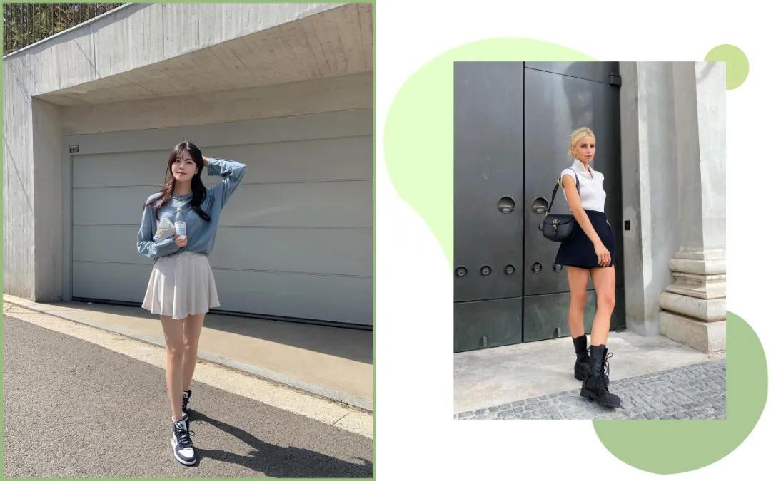 夏季短裙显瘦穿搭,冬季穿什么短裙显瘦显高