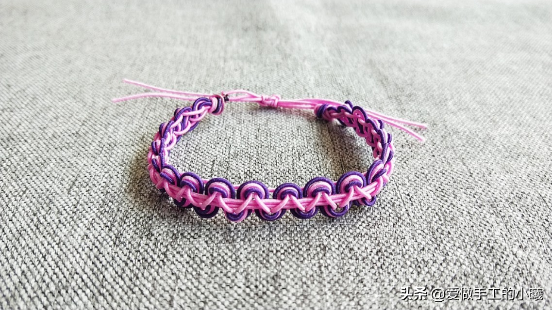 手链编绳女款2022年新款爆款手链,编绳手链简单又容易又好看的方法