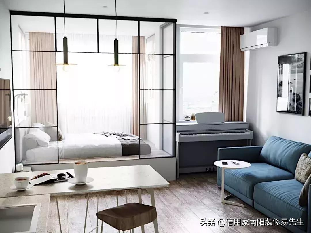 108平横厅客厅餐厅一体装修实景图,48种客餐厅设计总有一款适合你