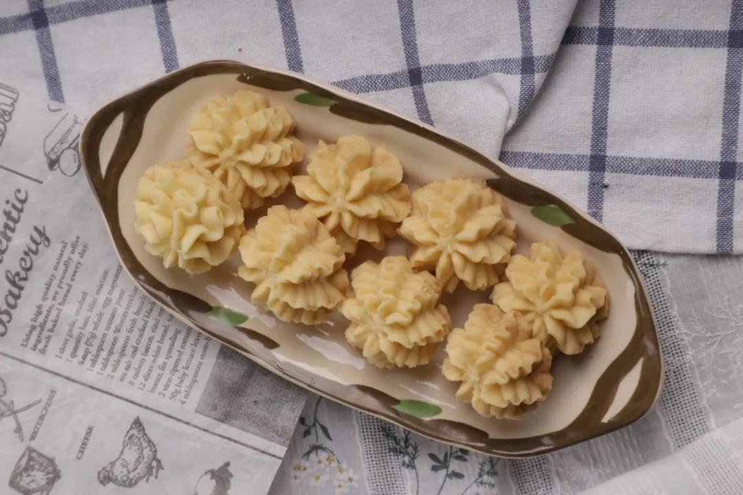 教你做入口即化的网红珍妮曲奇,无黄油珍妮曲奇烤箱做法