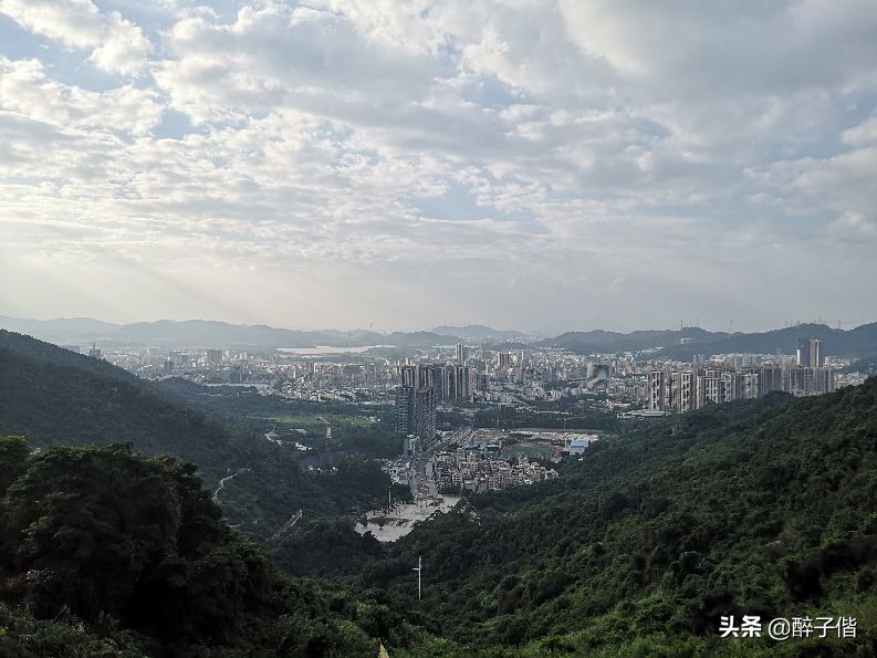 深圳大羊台风景,深圳阳台山看日落