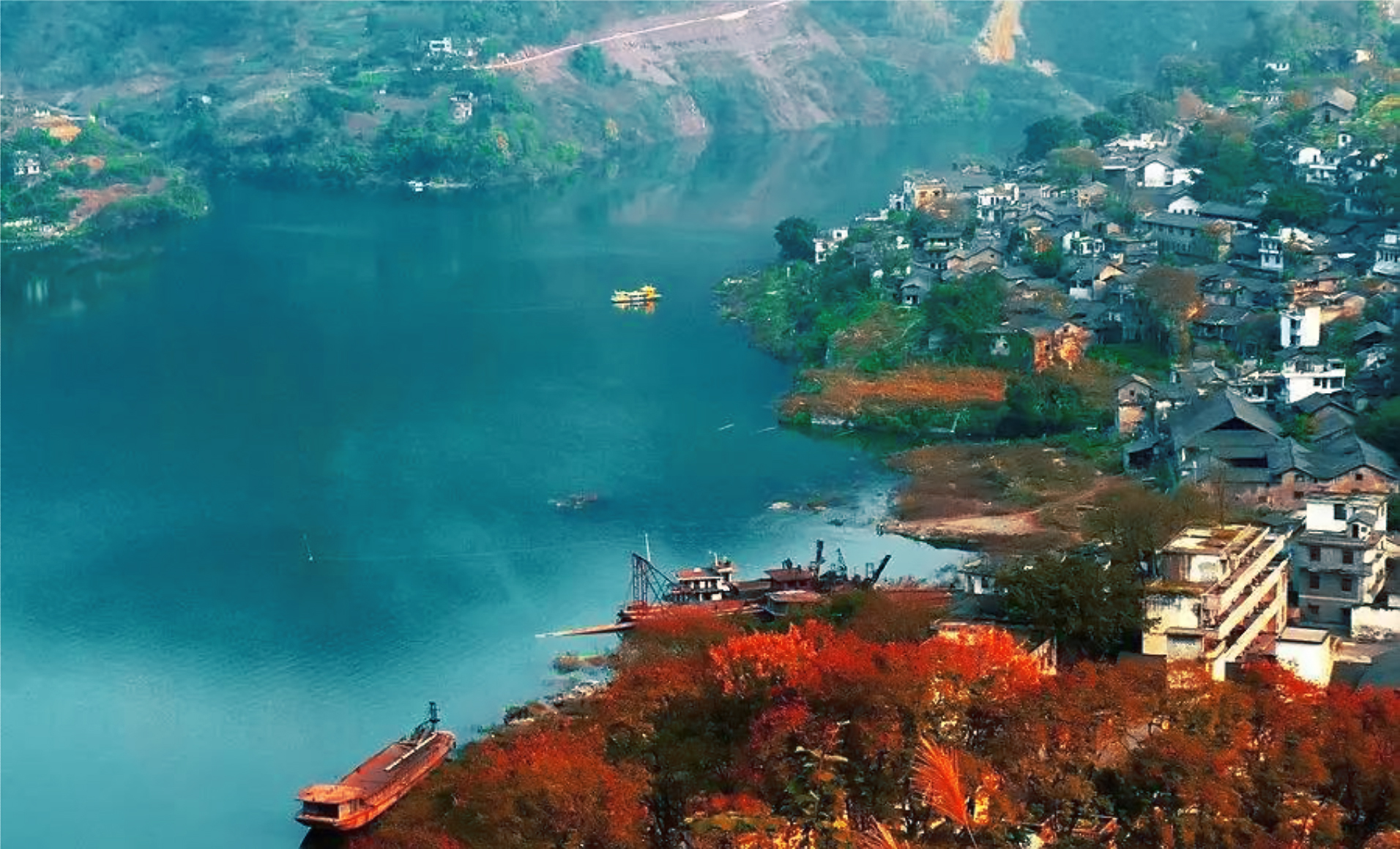 重庆古镇哪里最安静,古镇的安然时光