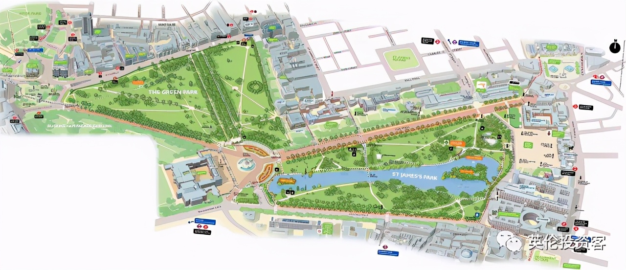 英国伦敦肯辛顿公园,伦敦富人区小众公园