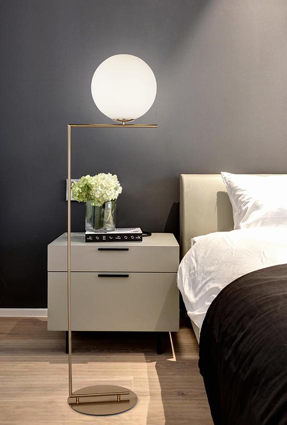 简约中式落地灯图片大全,极简轻奢无主灯效果图