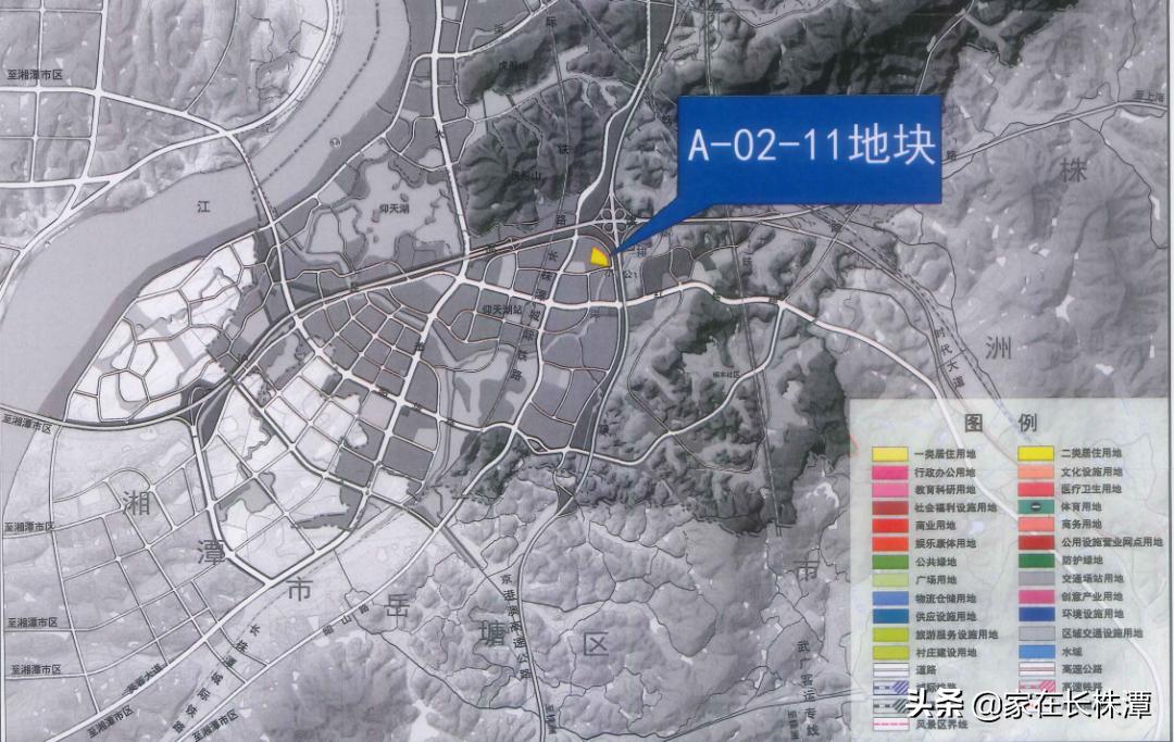 长株潭融城核心区域,长株潭融城的核心区域