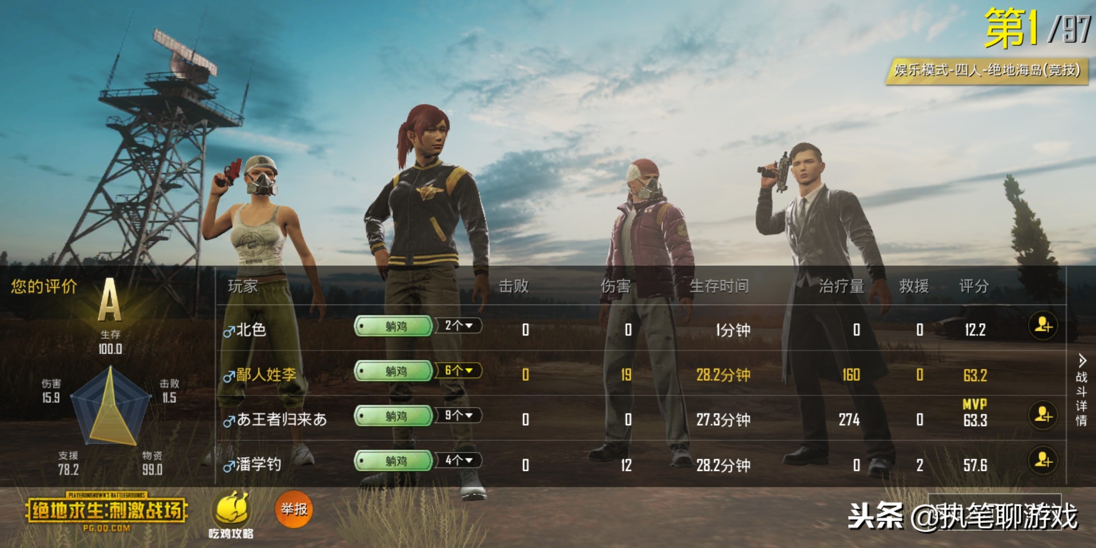 《刺激战场》嚣张主播开挂直播：开挂怎么了？我还能打上战神呢！