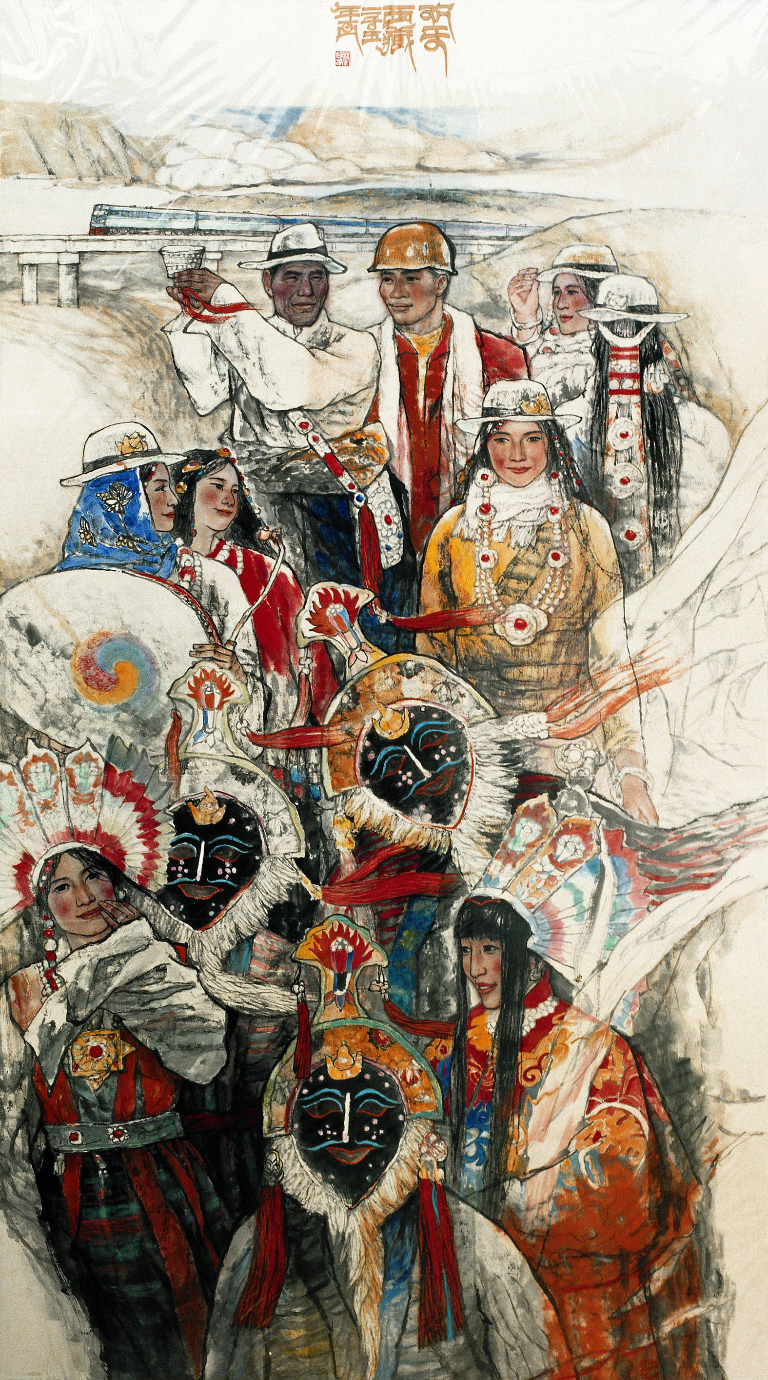 伟大征程绘画作品名称,伟大征程美术作品