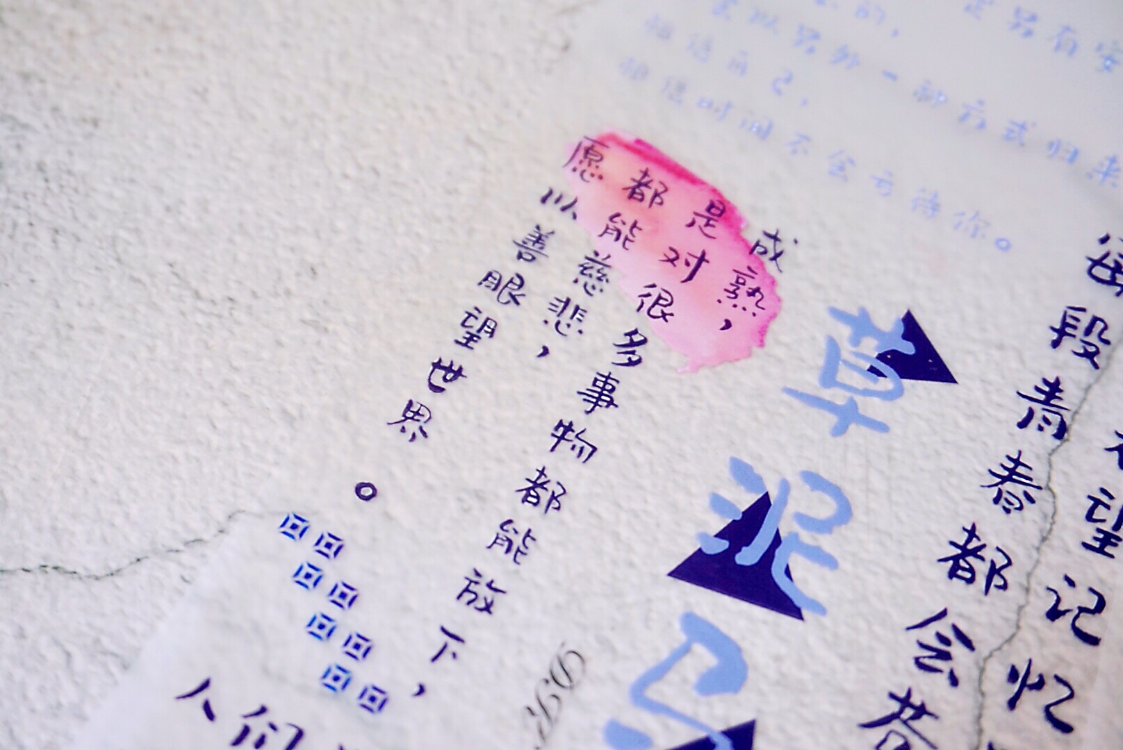 炎炎夏日里，做手帐就该用蓝色系胶带，先给你们看看我的蓝色胶带