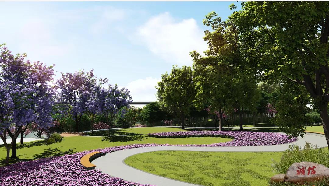 大型绿地公园,25万平方人工湖