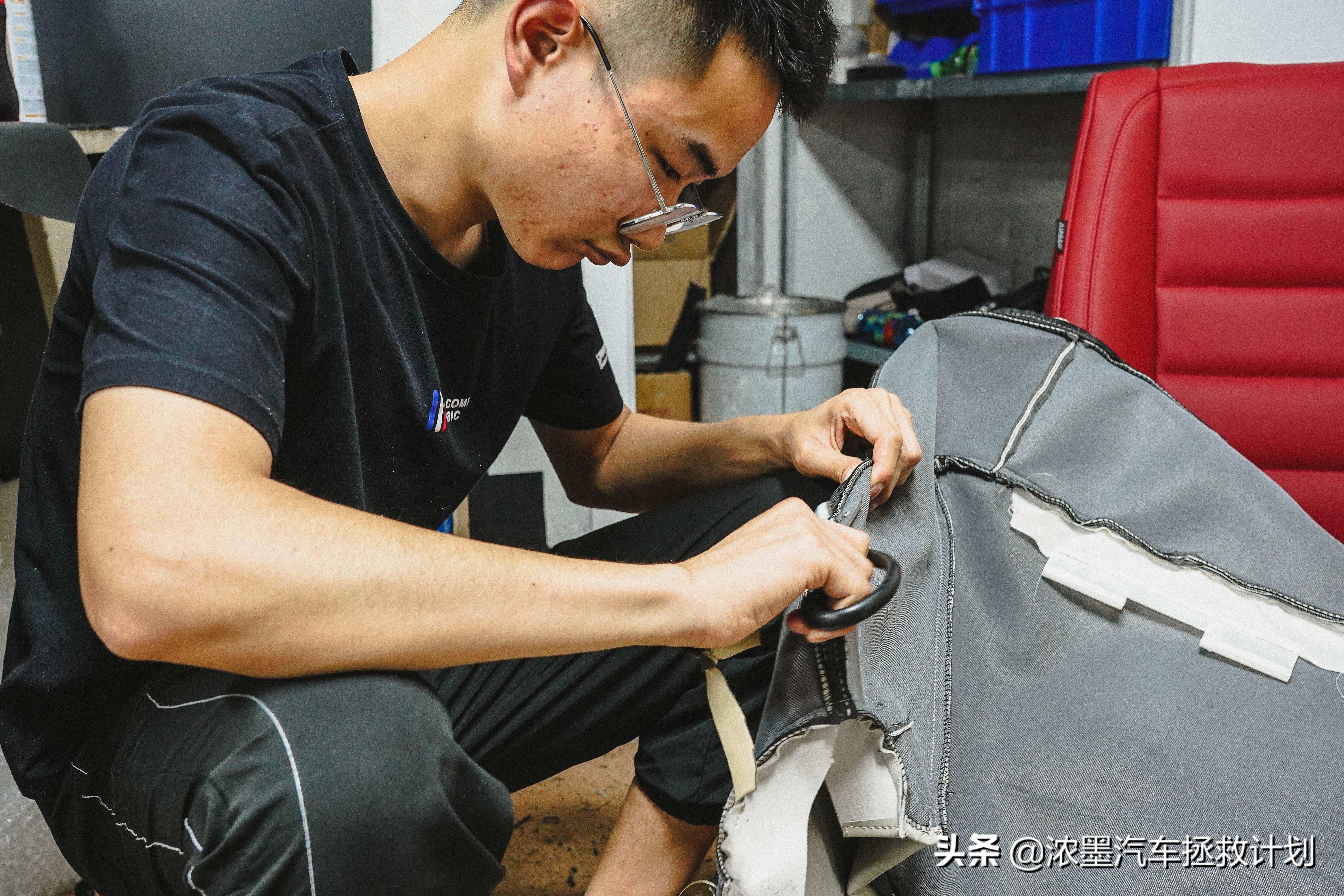 周到车管家,经典老车丰田普瑞维亚翻新整备