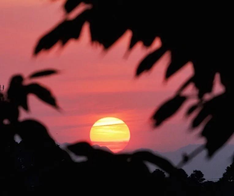 手机拍日出日落的技巧,怎么拍日出到日落过程